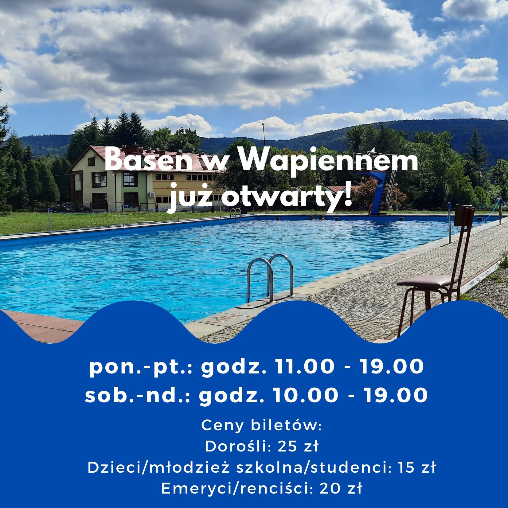 basen otwarcie